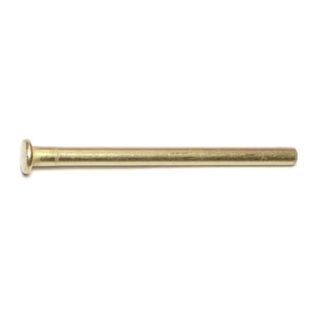 Midwest Fastener 3-1/2" Satin Brass Hinge Pins for Stanley 5PK 69904